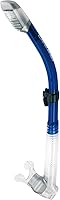 Vista 9 de Cressi Adult Diving Dry Snorkel with Splash Guard and Top Valve - Supernova Dry: Designed in Italy