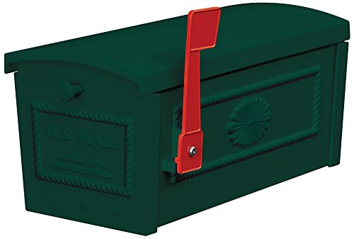 Best Deal 🛒 Salsbury Industries 4550GRN Townhouse Post Style Mailbox, Green
