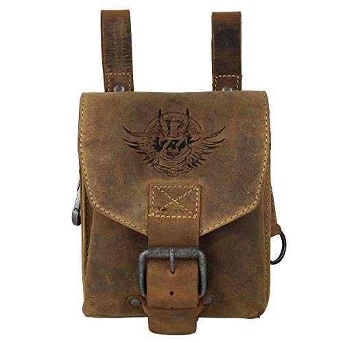 Greenburry Vintage Umhängetasche Braun 18x12x8cm