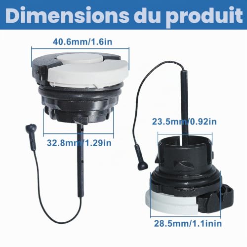 AUMEL Kit de Tuyau de Conduite d'impulsion de Filtre de Bouchon de mazout pour Stihl MS260 026 MS 260 1121 358 7700 Partie de tronçonneuse – vue 3