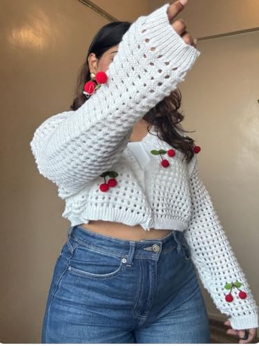 Generic blue crochet jacket – image 3