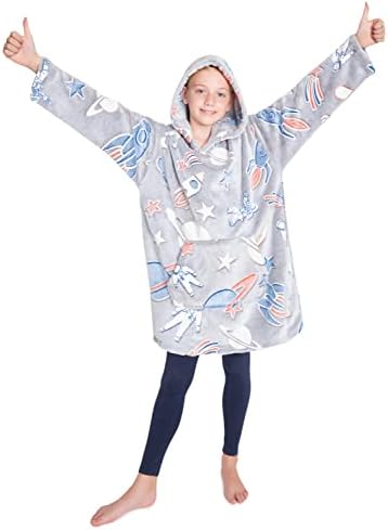 CityComfort Hoodie For Boys, Fleece Oversized Hoodie Blanket