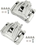 cciyu 18B4845 18B4844 Front Left & Right Brake Calipers With Bracket For Jeep For Liberty 2002-2007