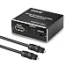 Produktbild AGPtEK 4K HDMI Matrix Umschalter Versteiler mit ARC/PIP 3D EDID Steuerung Audioausgang SPDIF 5.1 2.0CH/ 5.1CH/ ADV Audio Mode - 6 Eingänge auf 2 Ausgänge (1*HDMI zu 1*HDMI 4K*2K)