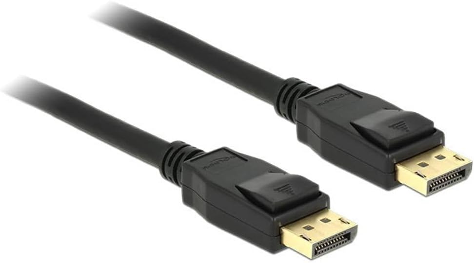 Cable DisplayPort Male to DisplayPort Male 5 m Black 4 K