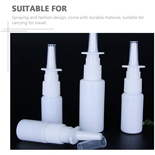 Beaupretty 15 pcs Cosméticos Spray Frasco Compact Reutilizável Garrafa Líquida Pulverizador Nasal