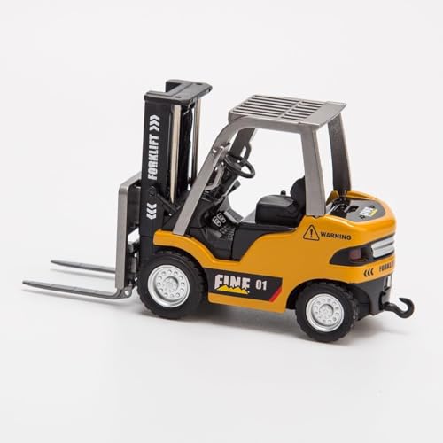 Image of Remote Control Excavator Toy for 6-12 Yr Boys, Best Birthday Gifts for Kids 7 8 9 10 11 Year Old, Rc Construction Toys with Metal Shovel (Mini RC Forklift)