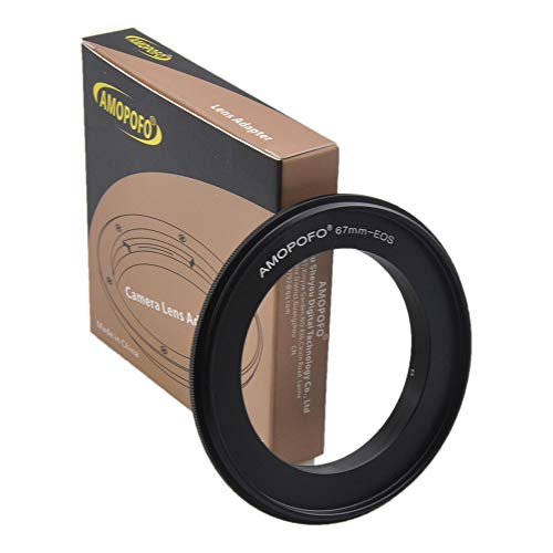 67mm Retroadapter Ring.Geeignet Makroaufnahmen,Kompatibel mit für Canon-EF-Bajonett 60D 70D,77D,80D,10D,20D,30D,40D,50D,5D,5D Mark II,5D Mark IV,5DS,6D,7D,1D,1D Mark IV