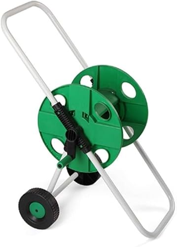 Gardening Hose Reel Cart with Wheels, Trolley Garden Outdoor Hosepipe Water Pipe Portable