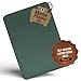 MastaPlasta Self-Adhesive Patch for Leather and Vinyl Repair, XL Plain, Green - 8 x 11 Inch - Multiple Colors Available
