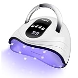 Sunrich UV Gel Nail Lamp 120W LED Nail Light Fast...