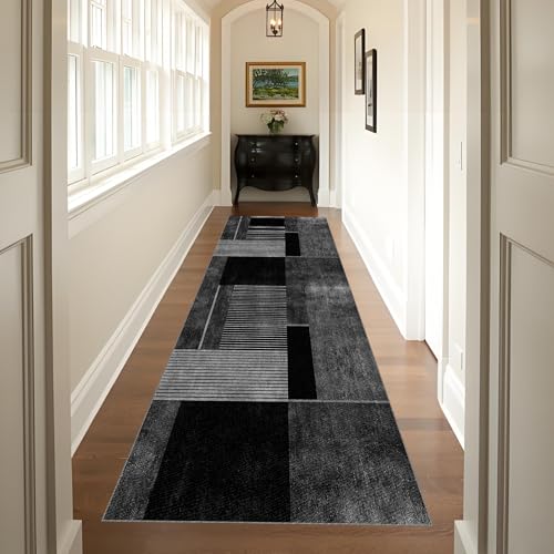 Alfombra de pasillo larga antideslizante lavable para cocina y entrada de 50x200 cm 3