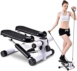 Treadmill Machine For Home Use Fitness Equipment Steppers with Elastic Rope and Non-slip Carpet, Multi-functional Pedal, Quiet Household Treadmill