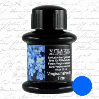 Forget Me Not Flower Scented Premium Fountain Pen Bottled Ink