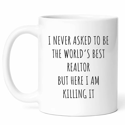 Vvgdubgrw Best Realtor Mug Real Estate Agent Coffee Cup Home