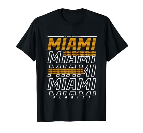 La puerta de entrada a las Américas Miami Florida Camiseta