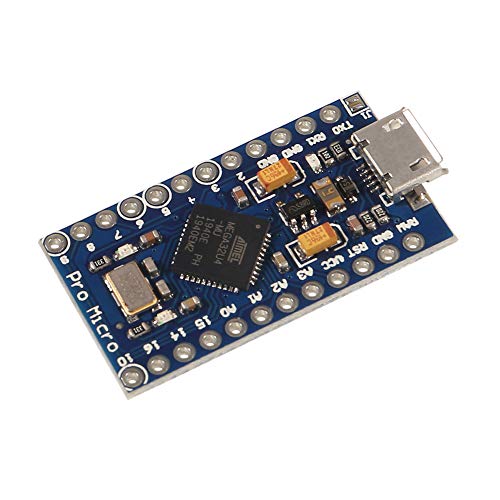 image for AITRIP 4PCS Pro Micro Atmega32U4 5V 16MHz Bootloadered IDE Micro USB P