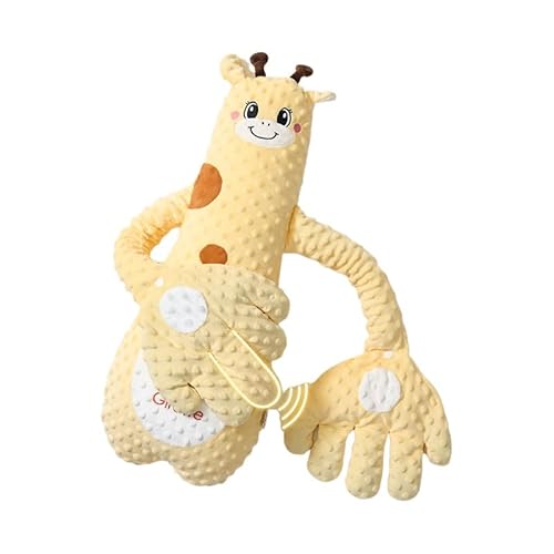 赤ちゃんパタパいぐるみ 動物型 自動トントン機能 しいリズムの安心睡眠サポート 母親大絶賛 (黄色い鹿,スマートスリープモード)