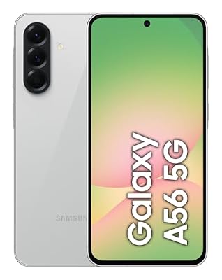 Samsung Galaxy A56 5G, Smartphone Android, 128 Go, Smartphone déverrouillé, Gris