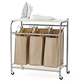 neatfreak U5479-EFST Triple Sorter with Ironing Board and Everfresh
