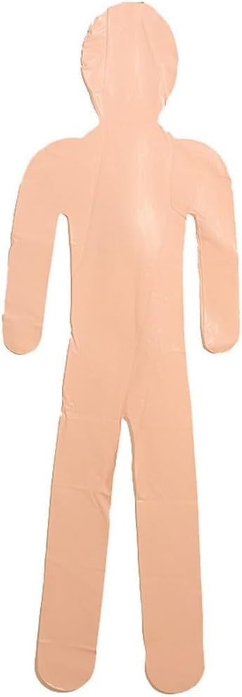 Eawfgtuw Inflatable Full Body Doll 150 cm Halloween Prop Costume Display Dress Shape PVC Life Size Human Dummy for Indoor Outdoor Decoration Scary Haunted House