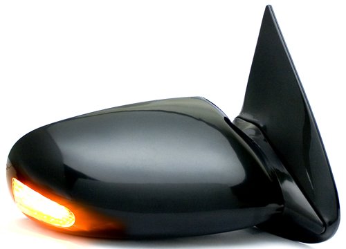 Ipcw Cmrl-99C/K Black Sportage Style Manual Side Mirror With Led Turn Signal - Pair #TOP1