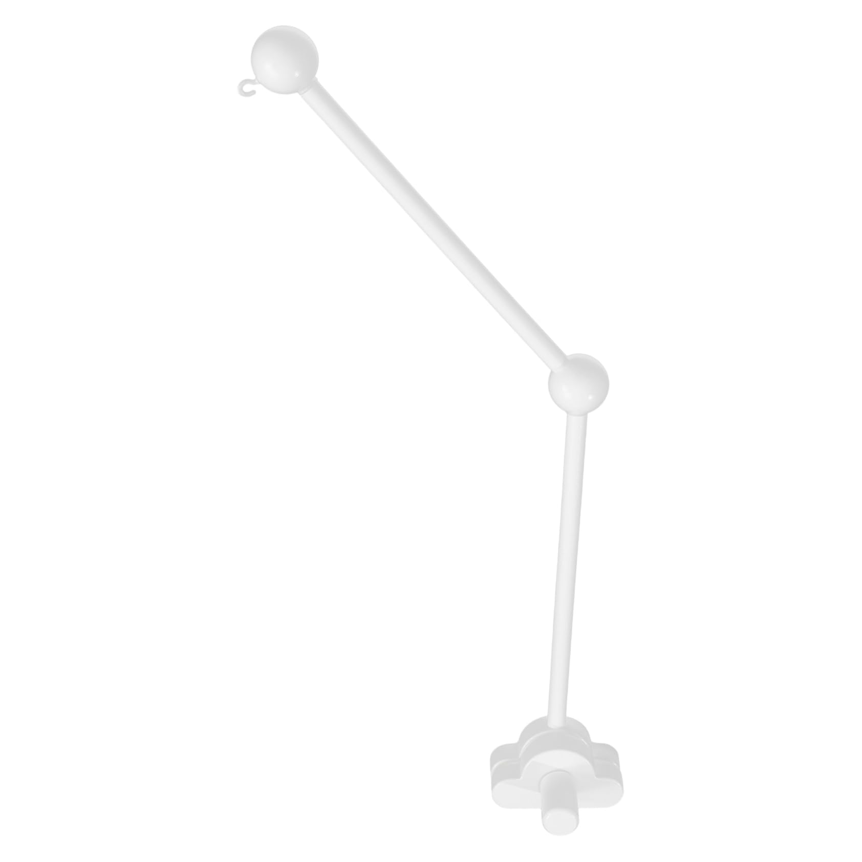 Toyvian 5stücke Cloud Mobile Halterung Für Babybett Höhenverstellbar Stabiler Holzarm Für Spieluhren Dekorative Wickeltisch-Dekoration Einfach Zu Montieren Für Entspannende