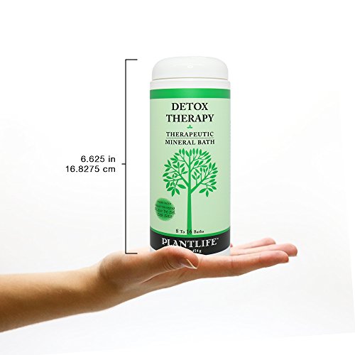 Plantlife Detox Therapy Bath Salts - Straight From The Plant Natural Aromatherapy Bath Salts - Balance, Calm, And Release Tension In The Body - Made In California 16 Oz #TOP3
