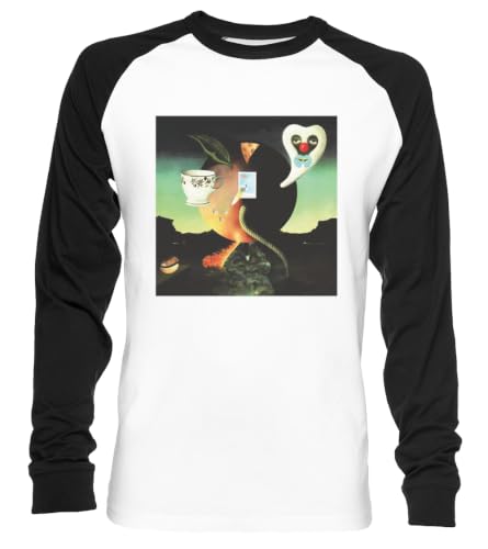 Vendax Lune Rose T-Shirt De Baseball Unisexe À Manches Longues Noir Blanc Unisex Baseball T-Shirt Long Sleeves Men's Women's White Black