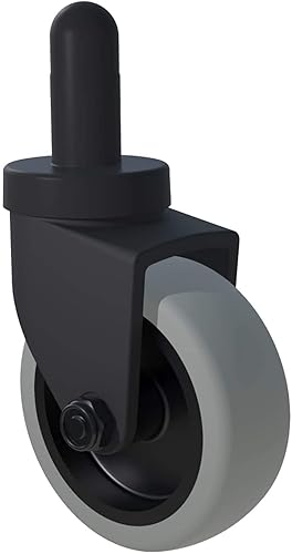 Miniatura 3 de AAGUT Juego de 8 ruedas de repuesto para cubo de fregona de 3 pulgadas para modelos comerciales Rubbermaid y WaveBrake, ruedas giratorias de