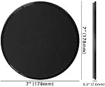 Stanz (TM) 2PCS 2 Pack Gliding Discs Core Sliders. Dual Sided Use on Carpet or Hardwood Floors. Abdominal Exercise Equipment