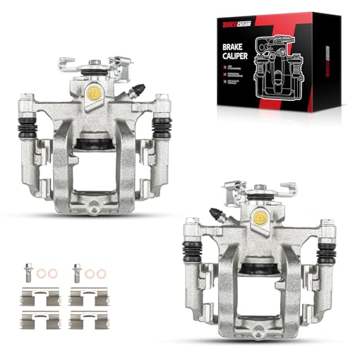 Image of Torchbeam Rear Brake Calipers Set for 2011-2015 Chevrolet Cruze LT /LTZ, 2016-2016 Chevrolet Cruze Limited, Rear Left and Rear Right Calipers with Bracket Replace # 18B5310+18B5311