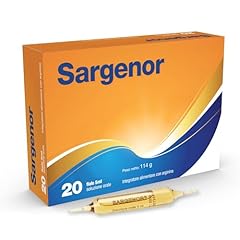 Sargenor, Integratore Alimentare con Arginina, Utile in Caso di Stanchezza Fisica e Mentale, 20 Fiale, Confezione da 114 gr