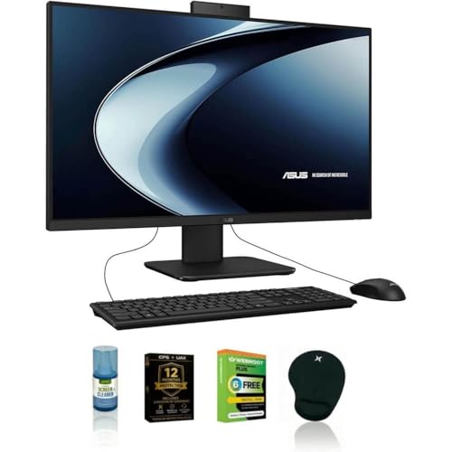 Image of ASUS V470VAMSKIT1 27 inch All in One Desktop Computer FHD IPS Display Intel Core i5 13420H 16GB RAM 1TB SSD Windows 11