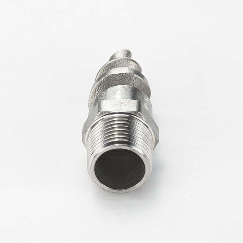 Hollow Cone Fountain Outdoor Spiral Fog Jets Stainless Steel Spiral Cone Nozzle SS304(SS316 Sandblasting,2'')
