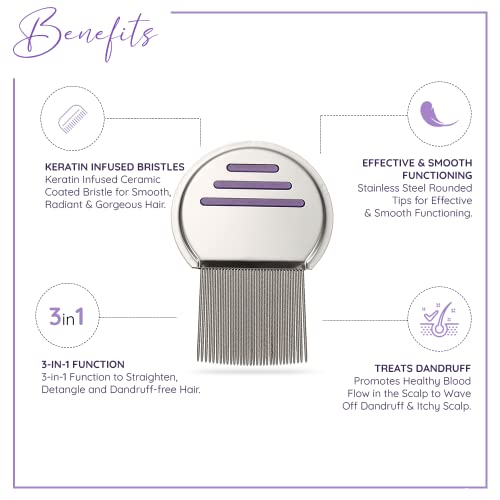 Image of Sanfe Selfly Stunner Anti-Dandruff Hair Comb