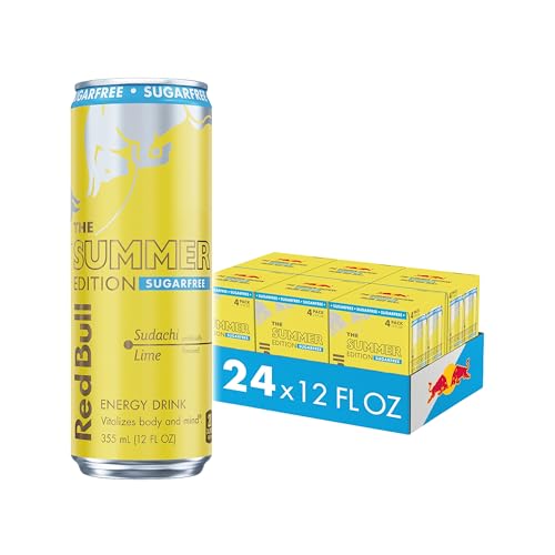 Image of Red Bull Sugarfree Energy Drink, Sudachi Lime, Summer Edition