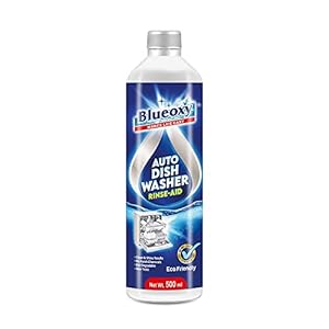 BLUEOXY Auto Dishwasher Rinse Aid Liquid for Dishwasher Machine | Power Dry | Rinse aid for Dishwasher | Quick Shine…