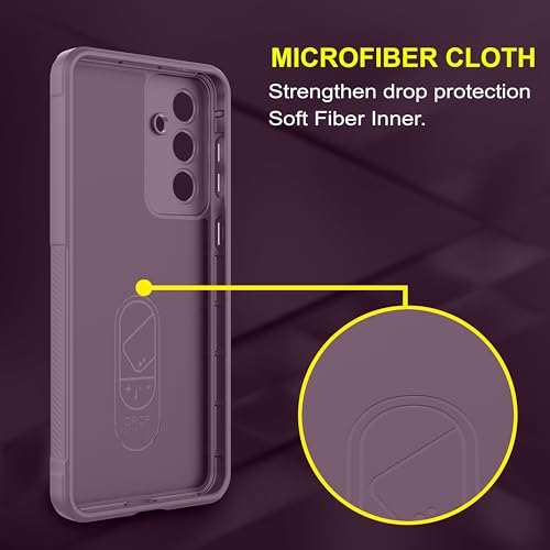 Image of amazon basics Back Case Cover for Samsung Galaxy F55 5G | Compatible for Samsung Galaxy F55 5G Back Cover | Liquid Silicon Magic Case with Camera Protection | Lavender