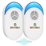 Upgraded Version Ultrasonic Pest,Ultrasonic Repellent Plug in,Ultrasonic Repellent for Roach, Rodent, Mouse, Bugs, Mosquito, Mice, Spider, Ant, for Home,Kitchen, Office, Warehouse, Hotel (2-pack)