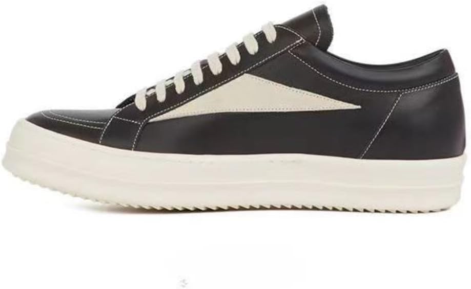 Modern Y2K Leather Sneakers with 2 Inch Height Increase for Men Stylish and Comfortable for Everyday Wear Casual and Sporty Look with Enhanced Comfort and Support