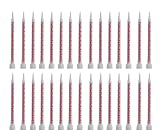 Double Barrel Mixing Nozzle, 30 pcs Double Epoxy Gun Nozzles, Suitable for 200ml and 400ml Manual In