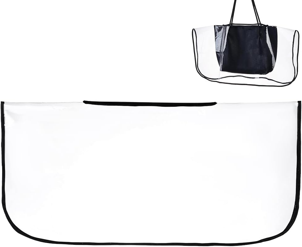 PH PandaHall EVA Handbag Rain Cover, 15.9"x17.3" Handbag Protector Waterproof Rain Slicker Dustproof Bag Raincoat Protective Case Shield for Handbags Shopping Bags Weather Protection Clothing Storage