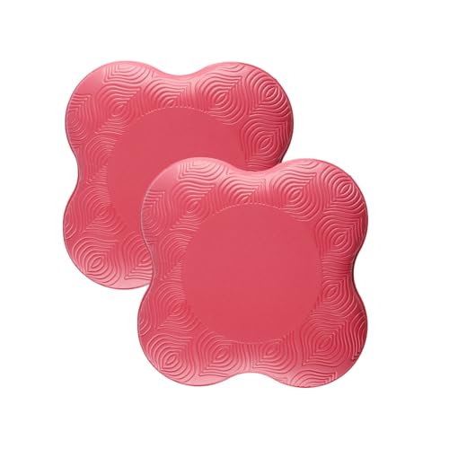 Wellrun 2PCS Yoga Knee Pads,Non-Slip Fitness Cushion Pads fo