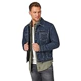 Extra Stauraum. Diese Jeansjacke ist mit zwei (2) Spatentaschen und zwei (2) schrägen Eingrifftaschen für Handy, Geldbörse und Schlüssel ausgestattet.