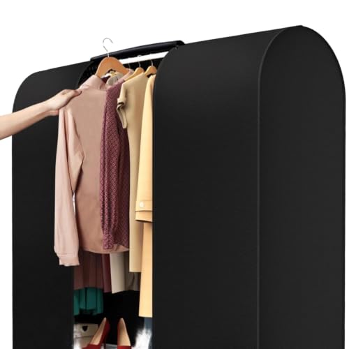 Funda para perchero en el dormitorio que cuida tus chaquetas 2