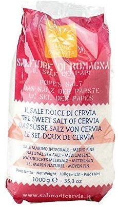 ���[�}�@���Ɍ��コ��Ă��� �C�� �T���t�B�I�[�� �ח� 1kg �C�^���A�Y (Italian Sweet salt Fine by Salina di Cervia)