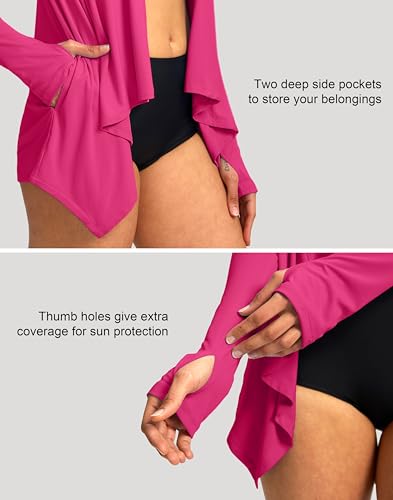 Cache-maillot de bain rose pour vos après-midi à la plage