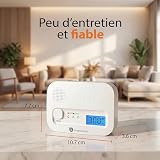 Smartwares détecteur de CO à écran, capteur 10 ans, 85 dB photo 3