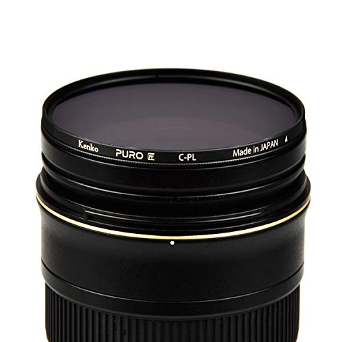 Kenko Puro Wide Angle Slim Ring 49Mm Multi-Coated Circular Polarizer Filter, Neutral Grey (224959) #TOP2